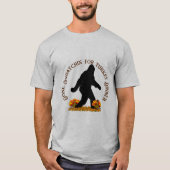 Gone Squatchin' Thanksgiving T-shirt (Voorkant)