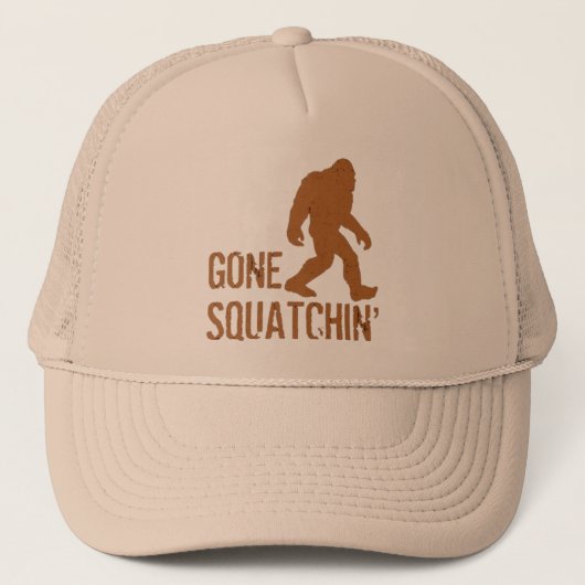 Gone Squatchin Trucker Hat Pet (Voorkant)