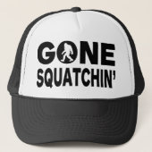 Gone Squatchin' Trucker Hat Pet (Voorkant)