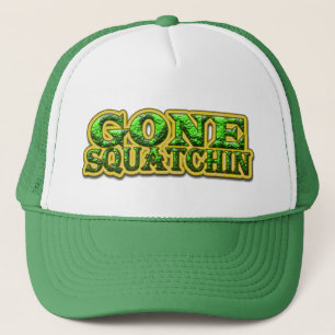 Gone Squatchin Trucker Hat Pet
