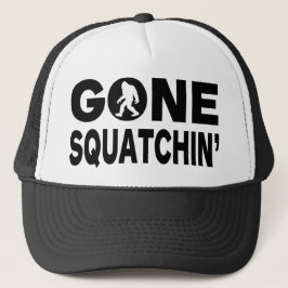 Gone Squatchin' Trucker Hat Trucker Pet