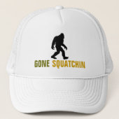 Gone Squatchin Trucker Pet (Voorkant)
