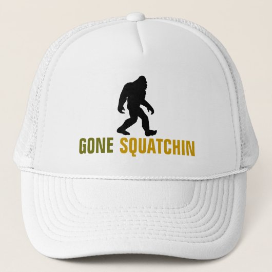 Gone Squatchin Trucker Pet (Voorkant)