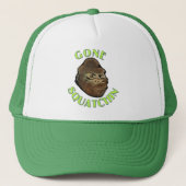 Gone Squatchin Trucker Pet (Voorkant)