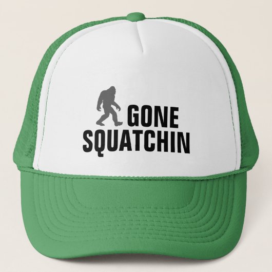 Gone Squatchin Trucker Pet (Voorkant)
