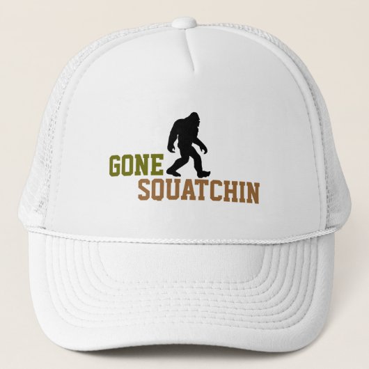 Gone Squatchin Trucker Pet (Voorkant)