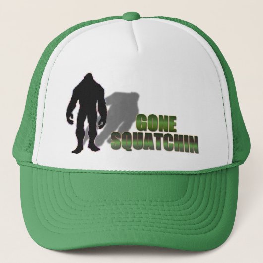 Gone Squatchin Trucker Pet (Voorkant)