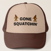 Gone Squatchin' Trucker Pet (Voorkant)