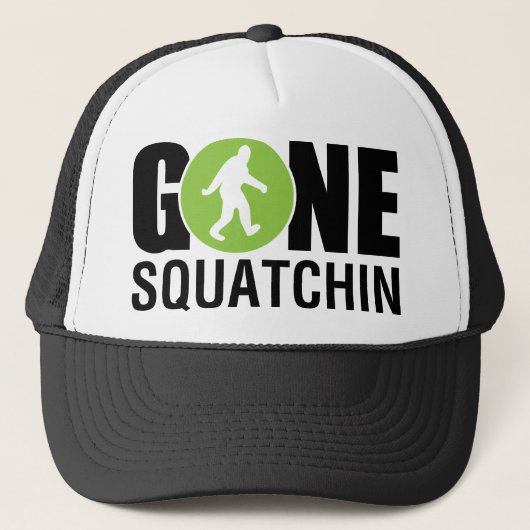 Gone Squatchin Trucker Pet (Voorkant)