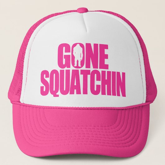 Gone Squatchin Trucker Pet (Voorkant)
