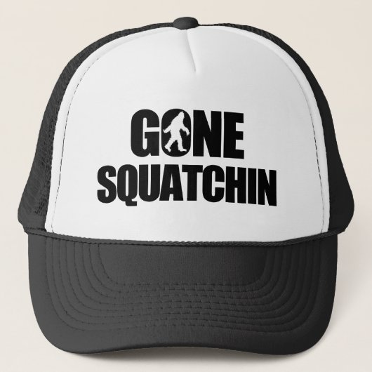 Gone Squatchin Trucker Pet (Voorkant)