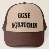 GONE SQUATCHIN TRUCKER PET (Voorkant)