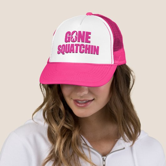 Gone Squatchin Trucker Pet (In situ)