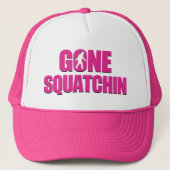 Gone Squatchin Trucker Pet (Voorkant)