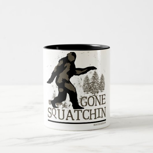 Gone Squatchin Tweekleurige Koffiemok (Center)