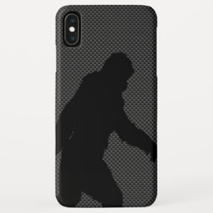 Gone Squatchin voor afdrukken op koolstofvezel iPhone XS Max Hoesje
