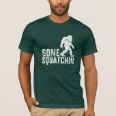 Gone Squatchin - white distress T-shirt (Voorkant)