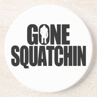 Gone Squatchin Zandsteen Onderzetter