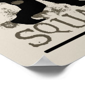 Gone Squatching Design Poster (Hoek)