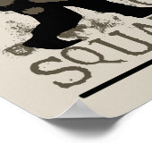 Gone Squatching Design Poster (Hoek)