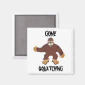 Gone Squatching Magneet (Voorkant / Achterkant)