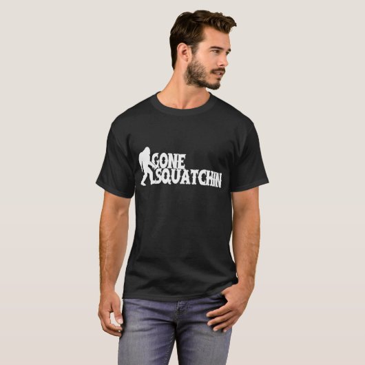 Gone Squatching T-shirt (Voorkant volledig)