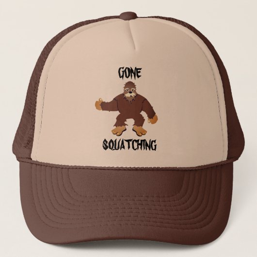 Gone Squatching Trucker Pet (Voorkant)