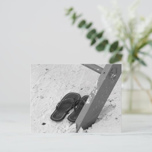 Gone Surfing Briefkaart (Staand voorkant)