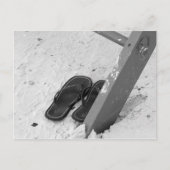 Gone Surfing Briefkaart (Voorkant)