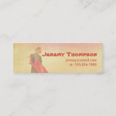 Gone surfing. Business / Contactkaart Contactkaartje (Achterkant)