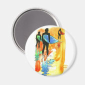 Gone Surfing v.2 Magneet (Voorkant / Achterkant)