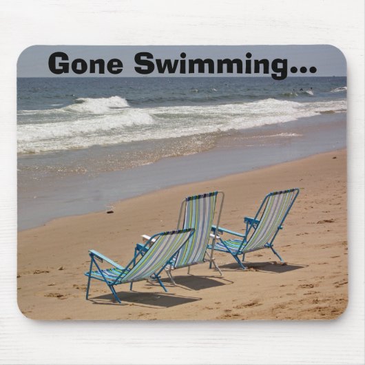 Gone Swimming... Muismat (Voorkant)