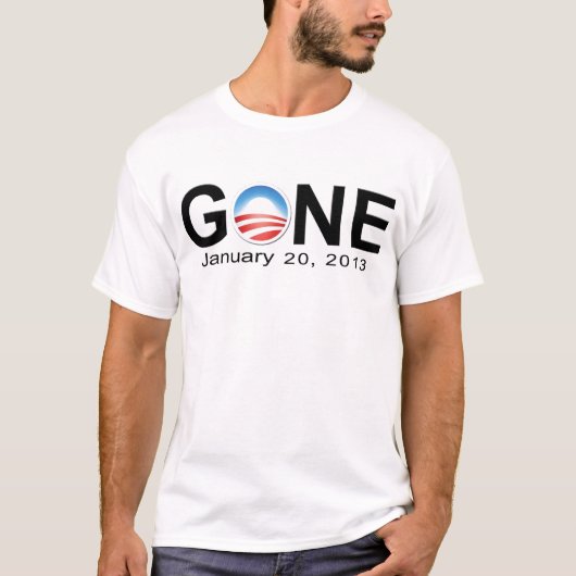 Gone! T-shirt (Voorkant)