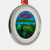 Gone to Monterey Metalen Ornament (Rechts)