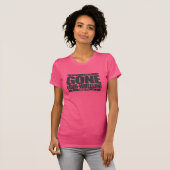 GONE VIER WHEELING - Off-Road Jeep and ATV Driving T-shirt (Voorkant volledig)
