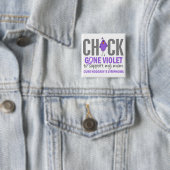 Gone Violet Ma H Lymphoma Vierkante Button 5,1 Cm (In situ)