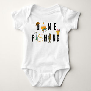 Gone Vissen Baby Bodysuit