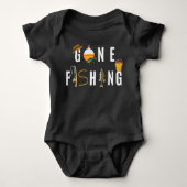 Gone Vissen Baby Bodysuit (Voorkant)