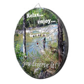 Gone Vissen Card Dartbord (Voorkant Rechts)