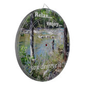 Gone Vissen Card Dartbord (Voorkant Links)