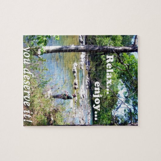 Gone Vissen Card Legpuzzel (Horizontaal)