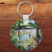 Gone Vissen Card Sleutelhanger (Voorkant)