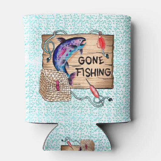 Gone Vissen custom Blikjeskoeler (Achterkant)