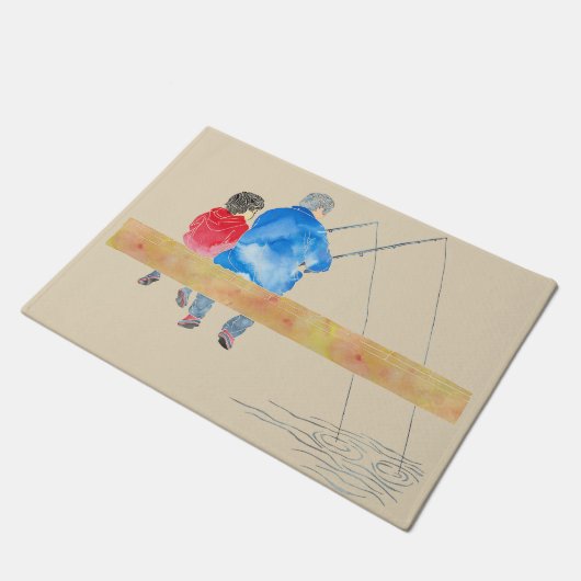 Gone Vissen Doormat Deurmat (Schuin)