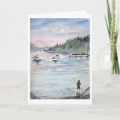 Gone Vissen! Fijne Vaderdag Kaart (Voorkant)