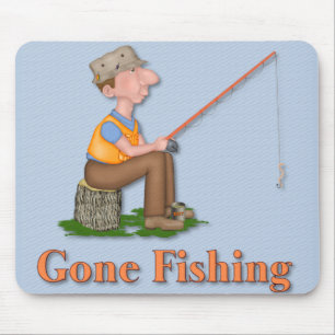 Gone Vissen Fisherman Muismat