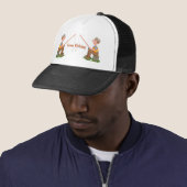 Gone Vissen Fisherman Trucker Pet (In situ)