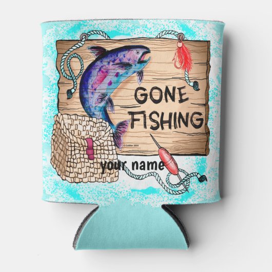 Gone Vissen koelbox Blikjeskoeler (Voorkant)