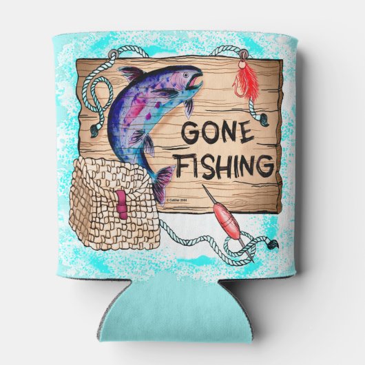 Gone Vissen koelbox Blikjeskoeler (Achterkant)