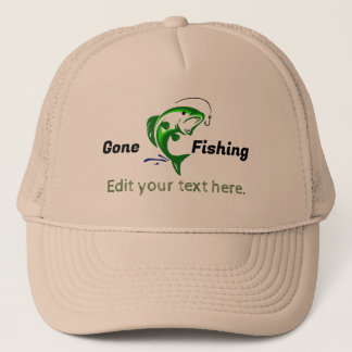  Gone Vissen Trucker Hat Pet